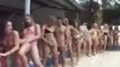 Lezat triple pelatihan tiga orang tante hamil ngetot pada 2 Dicks